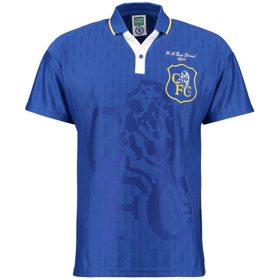 Maglia Retrò Finale FA Cup Chelsea Uomo 1997 Maglia Retrò Finale FA Cup Chelsea Uomo 1997