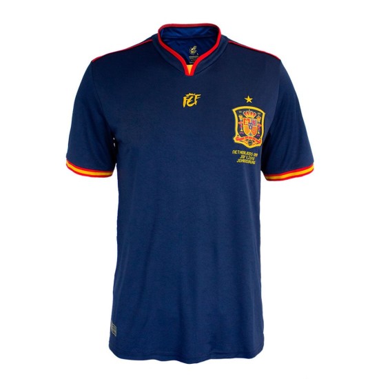 Maglia commemorativa retrò Spagna 2010 Mondiale bambino Maglia commemorativa retrò Spagna 2010 Mondiale bambino