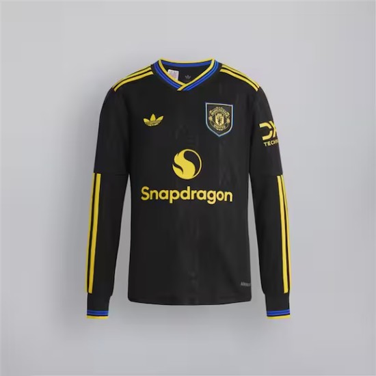 Maglia Maniche Lunghe Terza Bambino Manchester United 2025/26 Maglia Maniche Lunghe Terza Bambino Manchester United 2025/26