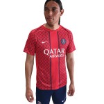 Uomo Maglia Pre-partita Third PSG 2025/26 - Rossa Uomo Maglia Pre-partita Third PSG 2025/26 - Rossa