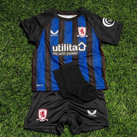 Bambino Middlesbrough 2025/26 Kit Trasferta Bambino Middlesbrough 2025/26 Kit Trasferta