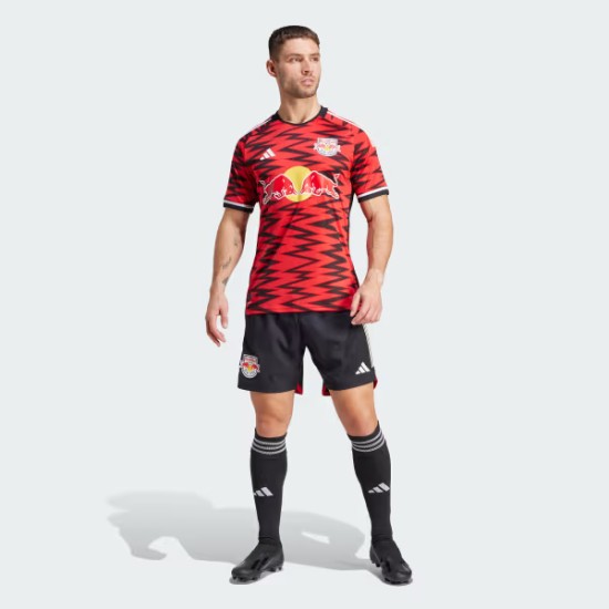 Pantaloncini Casa Uomo New York Red Bulls 2025 Pantaloncini Casa Uomo New York Red Bulls 2025