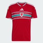 Maglia casa Coppa del Mondo 2026 Galles uomo Maglia casa Coppa del Mondo 2026 Galles uomo