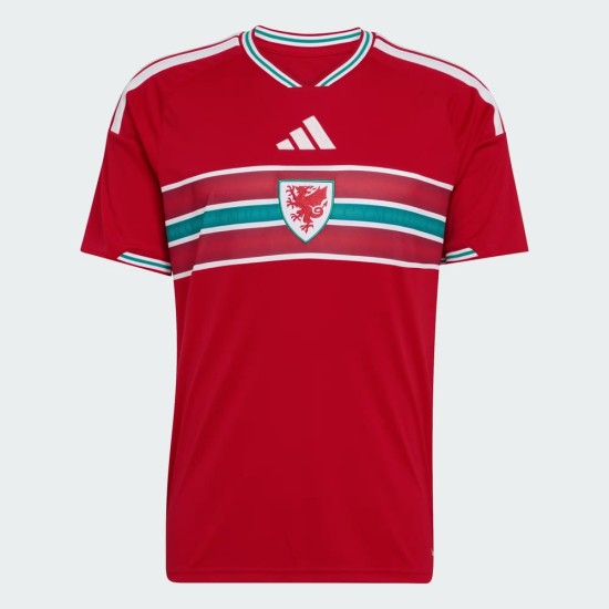 Maglia casa Coppa del Mondo 2026 Galles uomo Maglia casa Coppa del Mondo 2026 Galles uomo