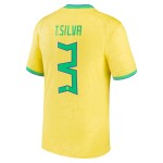 Maglia Bambino T.SILVA Brasile 2022/23 Casa Maglia Bambino T.SILVA Brasile 2022/23 Casa