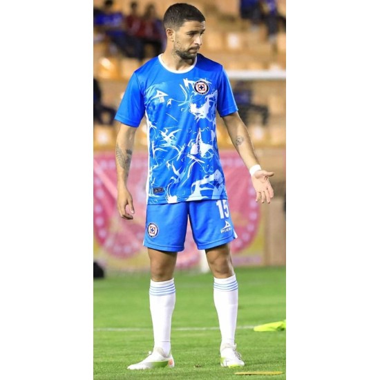 Uomo Cruz Azul 2024/25 Terza Riscaldamento Maglia