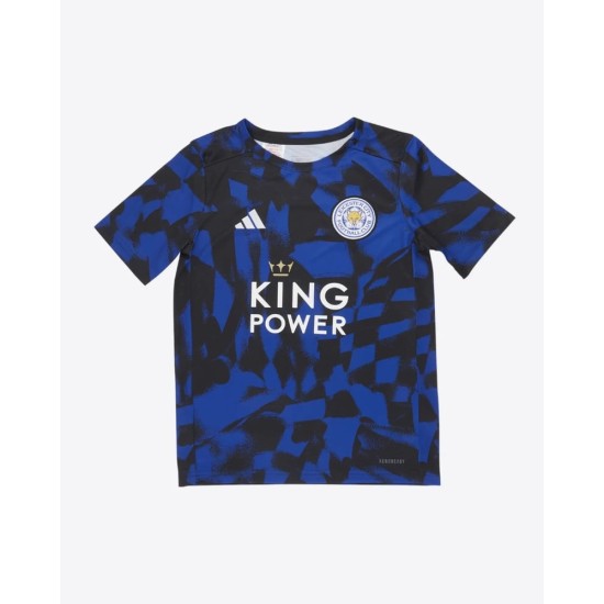Maglia Pre Match Terza Leicester City Bambino 2024/25 Maglia Pre Match Terza Leicester City Bambino 2024/25