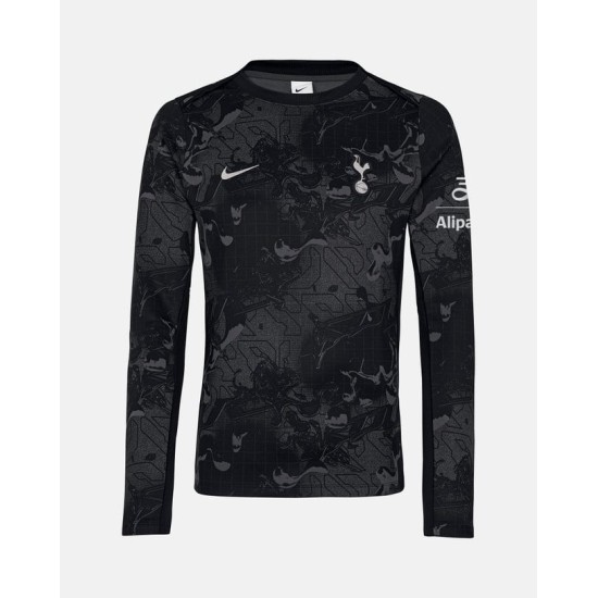 Maglia riscaldamento trasferta maniche lunghe Tottenham Hotspur 2025/26 Uomo Maglia riscaldamento trasferta maniche lunghe Tottenham Hotspur 2025/26 Uomo