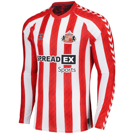 Maglia manica lunga casalinga Sunderland 2024/25 Uomo Maglia manica lunga casalinga Sunderland 2024/25 Uomo
