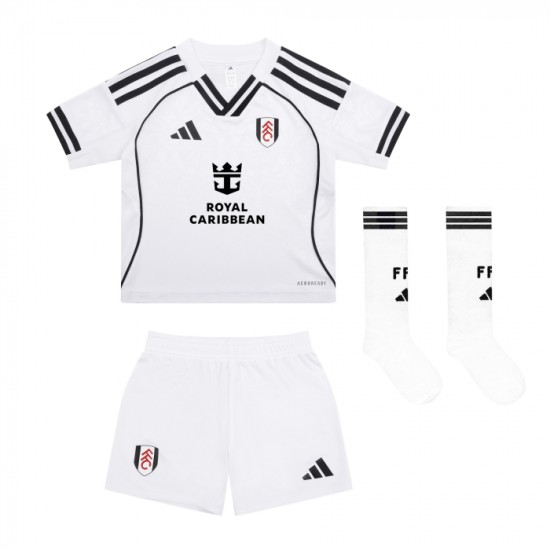 Kit Casa Fulham 2025/26 Bambino Kit Casa Fulham 2025/26 Bambino
