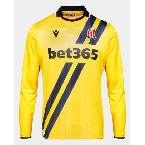 Maglia Manica Lunga Terza Stoke City 2025/26 Uomo Maglia Manica Lunga Terza Stoke City 2025/26 Uomo