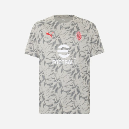 Bambino Milan Maglia Pre Gara Terza 2025/26 Bambino Milan Maglia Pre Gara Terza 2025/26