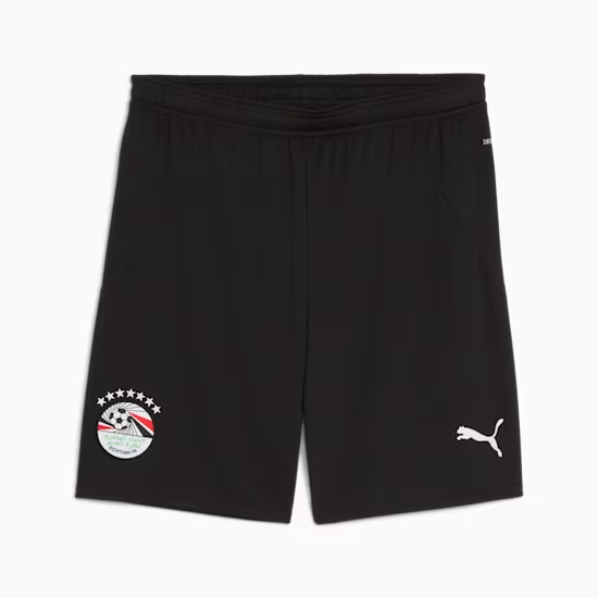 Pantaloncini Trasferta Egitto 2025 - Neri Uomo Pantaloncini Trasferta Egitto 2025 - Neri Uomo