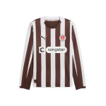 Maglia Home Manica Lunga FC St. Pauli 2025/26 Bambino Maglia Home Manica Lunga FC St. Pauli 2025/26 Bambino