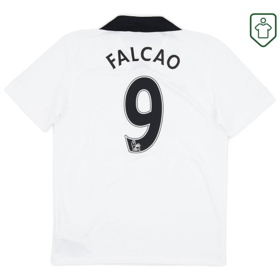 Maglia retrò trasferta uomo Manchester United 2014/15 Falcao #9 Maglia retrò trasferta uomo Manchester United 2014/15 Falcao #9
