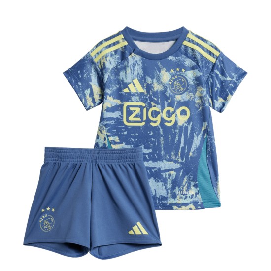 Kit da trasferta Ajax 2024/25 Bambino