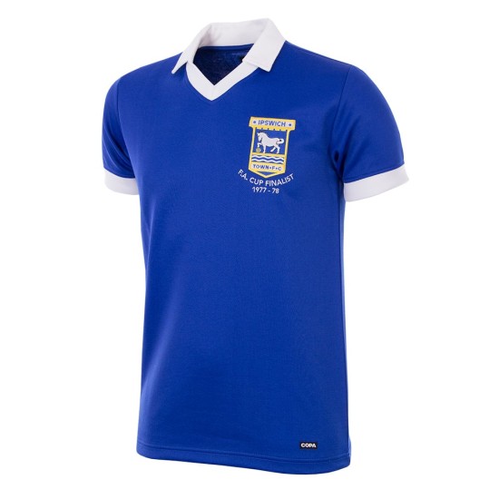 Maglia Retrò Finale FA Cup Ipswich Town Uomo 1977/78 Maglia Retrò Finale FA Cup Ipswich Town Uomo 1977/78