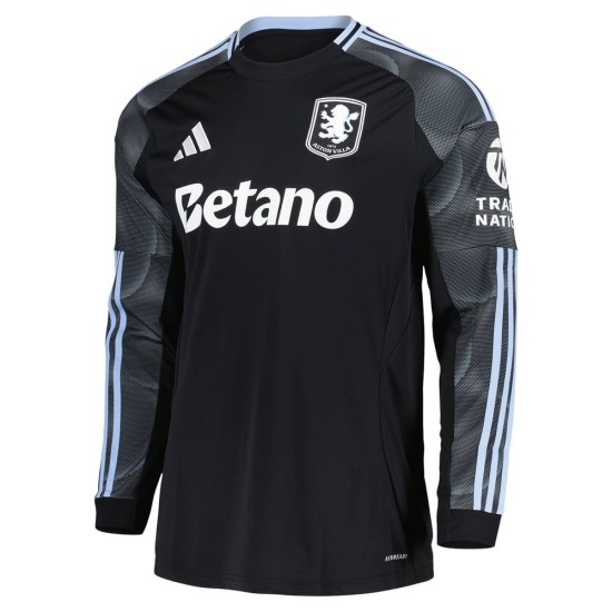 Maglia a maniche lunghe da trasferta Aston Villa 2025/26 Bambino Maglia a maniche lunghe da trasferta Aston Villa 2025/26 Bambino