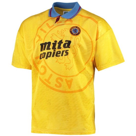 Maglia Retrò Aston Villa Bambino 1990 - Gialla Maglia Retrò Aston Villa Bambino 1990 - Gialla