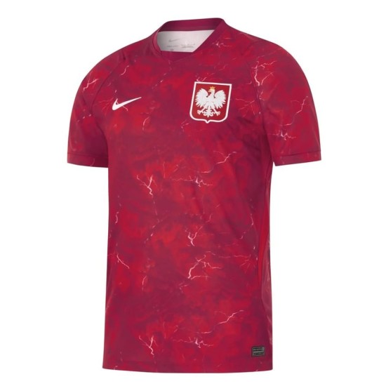 Maglia Mondiali 2026 Trasferta Polonia Donna Maglia Mondiali 2026 Trasferta Polonia Donna