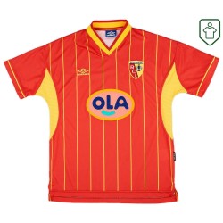 Uomo Maglia retro casa RC Lens 1999/00 Uomo Maglia retro casa RC Lens 1999/00
