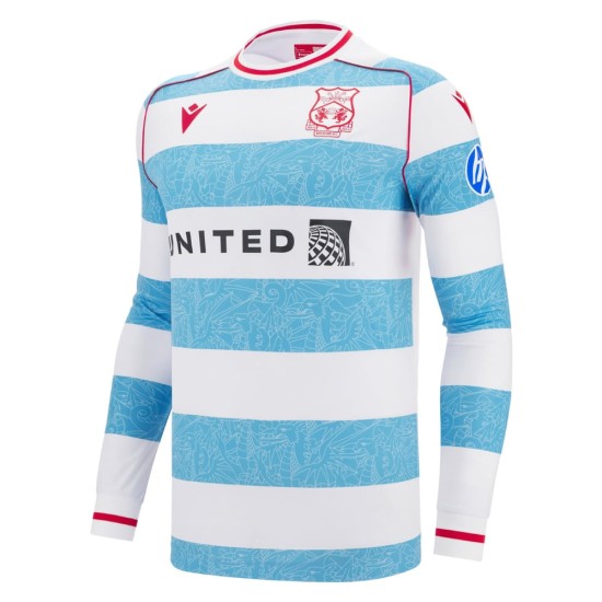 Terza maglia manica lunga 2025/26 del Wrexham AFC da donna Terza maglia manica lunga 2025/26 del Wrexham AFC da donna