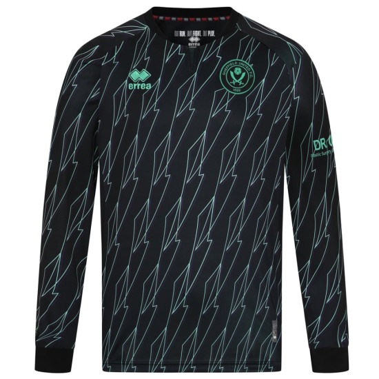 Maglia a maniche lunghe da trasferta Sheffield United 2024/25 Uomo Maglia a maniche lunghe da trasferta Sheffield United 2024/25 Uomo