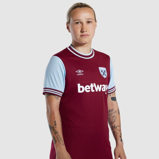 Maglia Casa West Ham United Donna 2024/25 Maglia Casa West Ham United Donna 2024/25