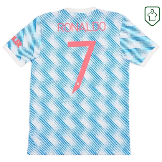 Maglia retrò trasferta uomo Manchester United 2021/22 Ronaldo #7 Maglia retrò trasferta uomo Manchester United 2021/22 Ronaldo #7