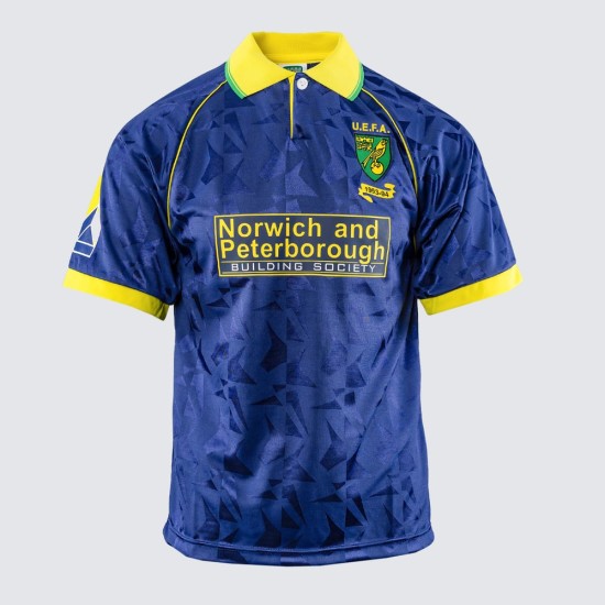 Maglia Retrò Coppa UEFA Trasferta Norwich City Bambino 1993 Maglia Retrò Coppa UEFA Trasferta Norwich City Bambino 1993