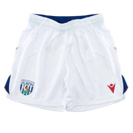 Pantaloncini casa West Bromwich Albion 2024/25 bambino - Bianco Pantaloncini casa West Bromwich Albion 2024/25 bambino - Bianco
