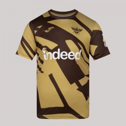 Uomini Brentford 2025/26 Terza Maglia Pre-Partita - Marrone