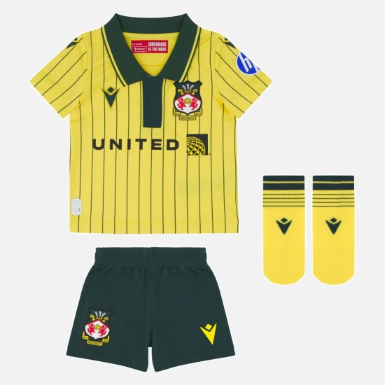 Kit da trasferta 2025/26 del Wrexham AFC da bambino Kit da trasferta 2025/26 del Wrexham AFC da bambino