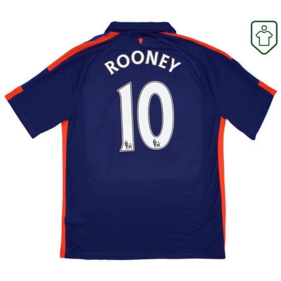 Maglia retrò terza uomo Manchester United 2014/15 Rooney #10 Maglia retrò terza uomo Manchester United 2014/15 Rooney #10