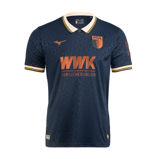 Uomo FC Augsburg 2025/26 Maglia Speciale Blu Scuro Uomo FC Augsburg 2025/26 Maglia Speciale Blu Scuro