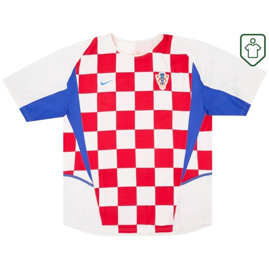 Maglia retrò Croazia 2002/04 casa da uomo