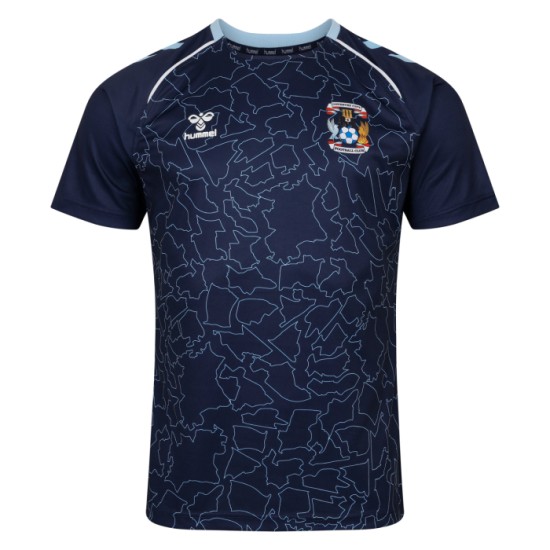 Maglietta pre-partita primaria terza uomo Coventry City 2024/25 Maglietta pre-partita primaria terza uomo Coventry City 2024/25