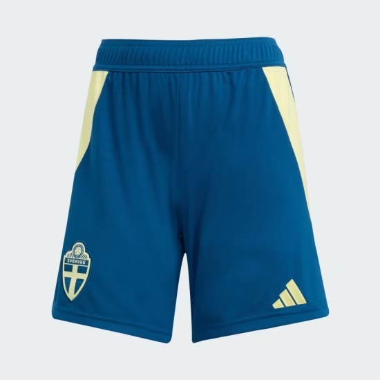 Pantaloncini Trasferta Squadra Femminile Svezia 2025 Donna