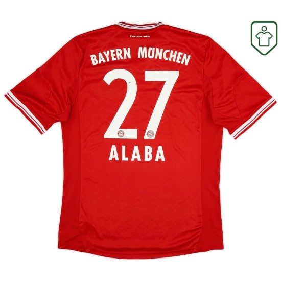 Maglia retrò Bayern Monaco 2013/14 Casa Uomo Alaba #27 Maglia retrò Bayern Monaco 2013/14 Casa Uomo Alaba #27