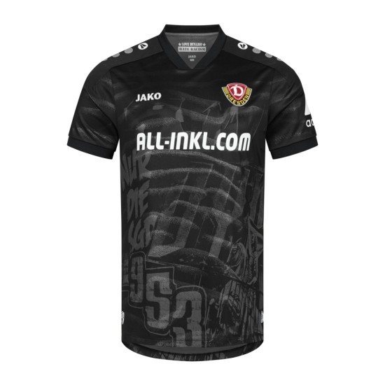 Bambino Maglia Trasferta Dynamo Dresda 2025/26 - Nera Bambino Maglia Trasferta Dynamo Dresda 2025/26 - Nera