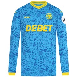 Uomini Wolverhampton Wanderers 2025/26 Terza Maglia Manica Lunga