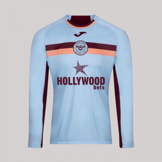 Maglia terza manica lunga Brentford 2025/26 bambino Maglia terza manica lunga Brentford 2025/26 bambino