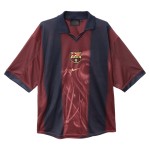 Maglia Donna FC Barcelona X TRAVIS SCOTT Retro 2000/01 Home Scheletro Maglia Donna FC Barcelona X TRAVIS SCOTT Retro 2000/01 Home Scheletro
