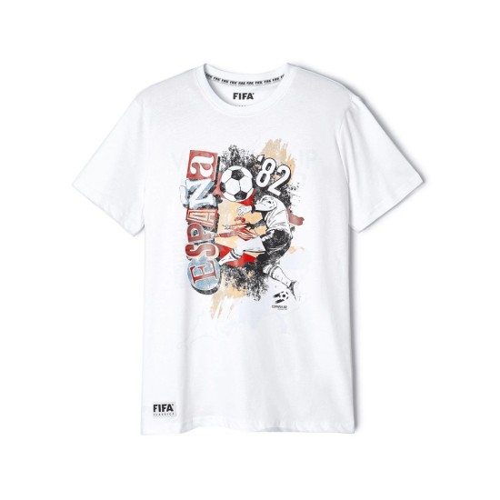 Maglia retrò Spagna 82 Classics Paint uomo Maglia retrò Spagna 82 Classics Paint uomo