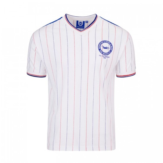 Maglia Retrò Finalisti FA Cup Trasferta Brighton & Hove Albion Bambino 1983