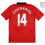 Maglia retrò casa uomo Manchester United 2013/14 Chicharito #14 Maglia retrò casa uomo Manchester United 2013/14 Chicharito #14