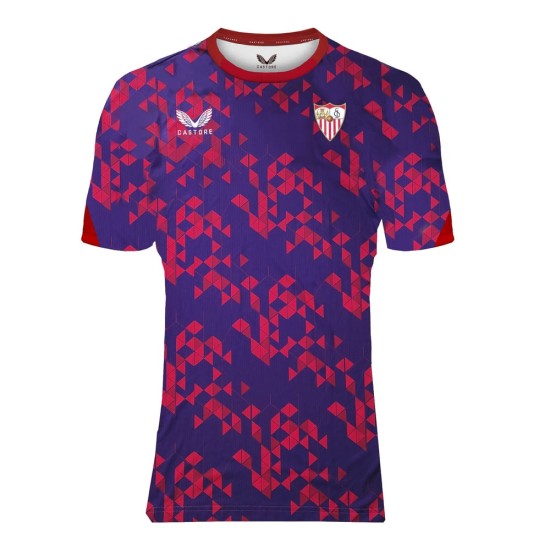 Maglia pre-partita terza bambini Sevilla FC 2024/25 - Viola Maglia pre-partita terza bambini Sevilla FC 2024/25 - Viola