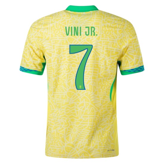 Maglia Casa Bambino VINI JR. Brasile 2024 Maglia Casa Bambino VINI JR. Brasile 2024