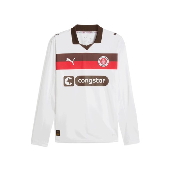 Maglia Manica Lunga Trasferta Bambino FC St. Pauli 2025/26 Maglia Manica Lunga Trasferta Bambino FC St. Pauli 2025/26