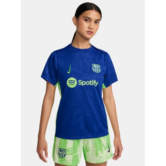 Maglia Prematch Terza Donna FC Barcelona 2024/25 Maglia Prematch Terza Donna FC Barcelona 2024/25